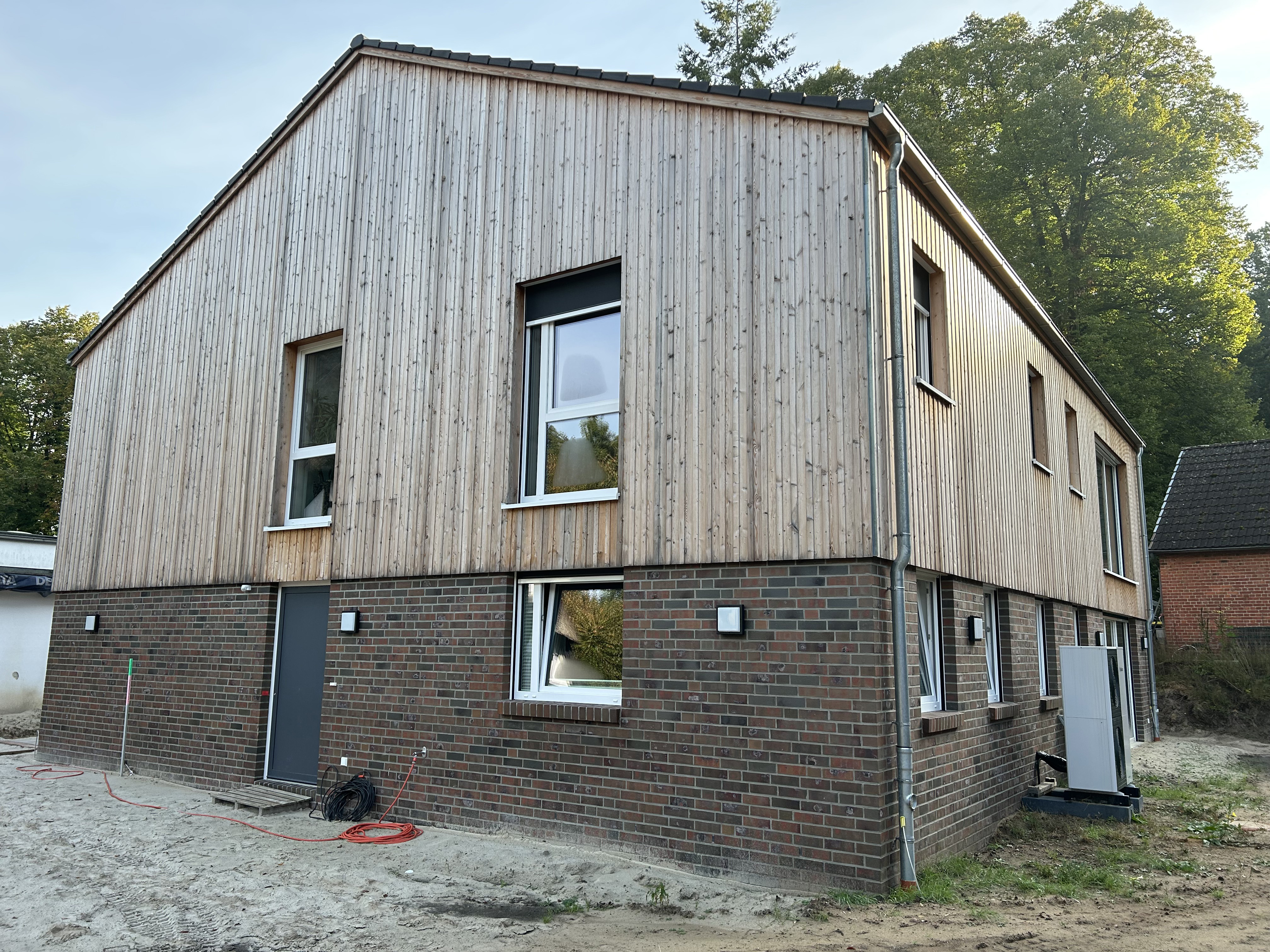 Das neue Gebäude für die Kleinwohngruppe in Hude. Foto. Johanne Logemann